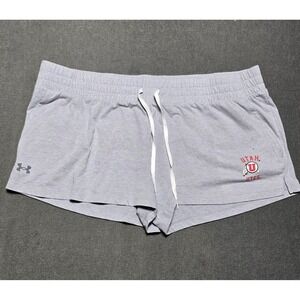 Under Armour University of‎ Utah Utes Athletic Shorts Women's 2XL Gray NWT